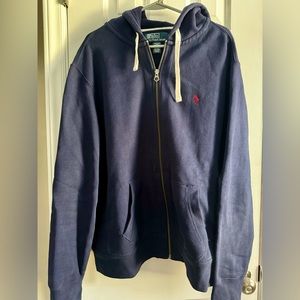 Ralph Lauren classic zip up hoodie